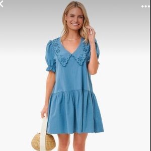 Tuckernuck Pomander Place French Blue Kit Dress
